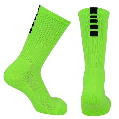 Meia Ciclismo Fabrica De Meias FMCL110 Cells Verde Tam 34/39