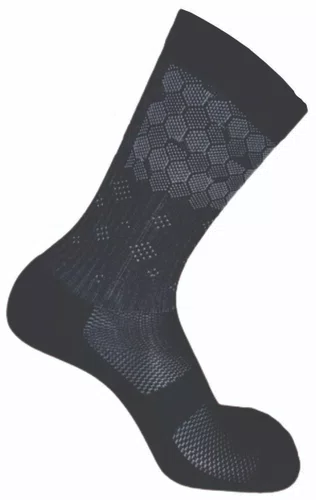 Meia Ciclismo Fabrica De Meias FMCL114 Cells Preto Tam 34/39