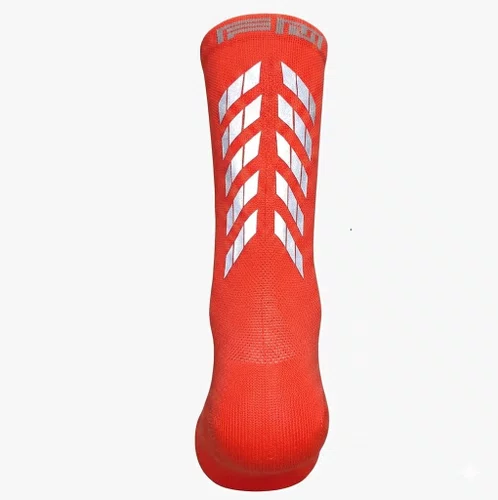 Meia Ciclismo Fabrica De Meias FMCL54 Refletiva Laranja Tam 34/39