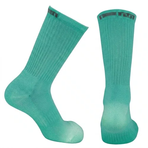 Meia Ciclismo Fabrica De Meias FMSW122 Verde Agua Tam 34/39