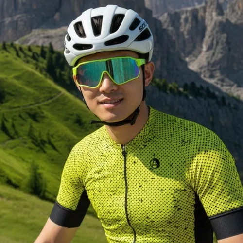 Oculos Ciclismo RockBros Polarizada SP314 Mtb/Road Verde