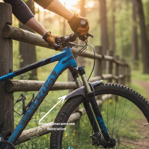 Paralama Mudbike Dianteiro Vermelho