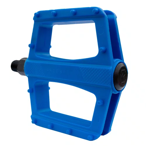 Pedal Nylon Free Sport Metalciclo Azul 9/16 Rosca Grossa