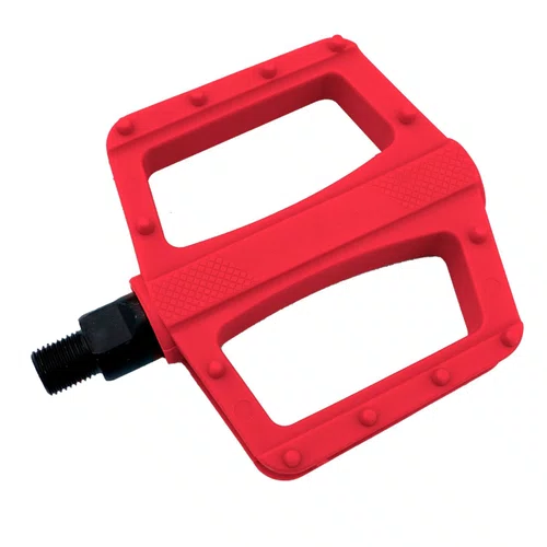 Pedal Nylon Free Sport Metalciclo Vermelho 9/16 Rosca Grossa