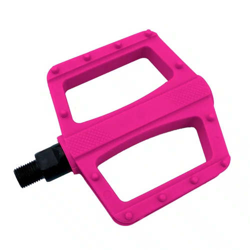 Pedal Nylon Free Sport Rosa Metalciclo 9/16 Rosca Grossa