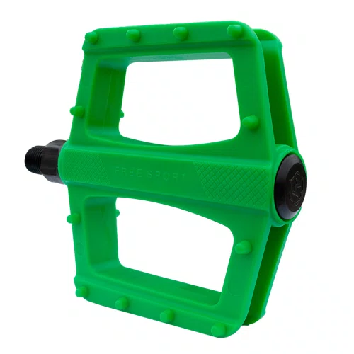 Pedal Nylon Free Sport Verde 1/2 Rosca Fina