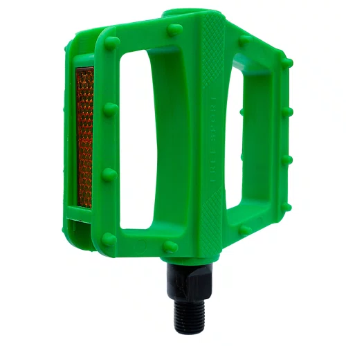 Pedal Nylon Free Sport Verde 9/16 Rosca Grossa