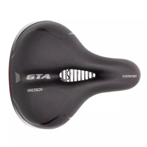 Selim Comfort Gel Tech com Elastômeros e Refletor