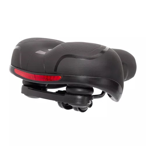 Selim Comfort Gel Tech com Elastômeros e Refletor