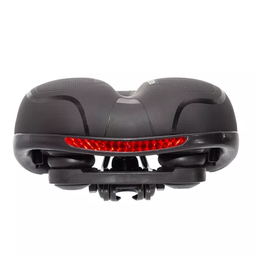Selim Comfort Gel Tech com Elastômeros e Refletor