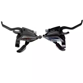 Alavanca Cambio e Freio Shimano Ezfire EF500 8v