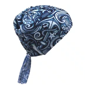 Bandana NTK Modelo Marino Azul com Branco