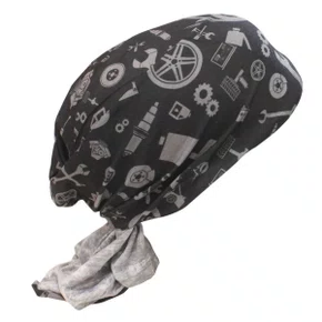 Bandana NTK Modelo Mechanic Preto com Cinza