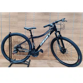Bicicleta First Aro 29 Smitt 21v Feminina Freio Disco Preto com Prata Tam 15,5