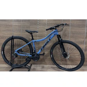Bicicleta First Aro 29 Smitt 21v Feminina Freio Disco Azul Escuro Tam 15,5