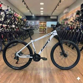 Bicicleta First Aro 29 Smitt 21v Freio Disco Branco Tam 17,5
