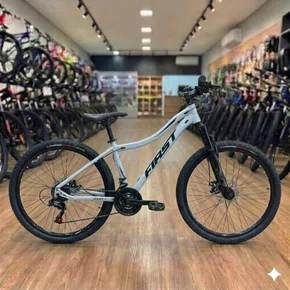 Bicicleta First Aro 29 Smitt 21v Freio Disco Cinza com Preto tam 17,5