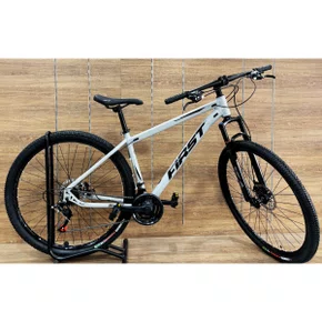 Bicicleta First Aro 29 Smitt 21v Freio Disco Cinza tam 17,5