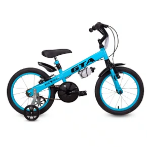 Bicicleta GTA aro 16 Infantil Azul com Preto