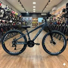 Bicicleta GTA Aro 26 Rebel Freeride 21v Freio Disco Preto