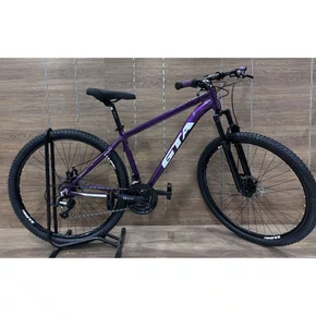 Bicicleta GTA Aro 29 Start 21v Freio Disco Roxo Tam 19