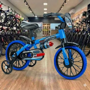 Bicicleta Nathor Aro 12 Veloz Azul