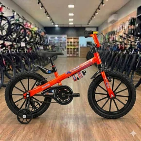 Bicicleta Nathor Aro 16 Extreme Laranja
