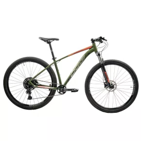 Bicicleta Oggi Aro 29 7.0 Shimano Cues 9v Verde Com Laranja Tam 17