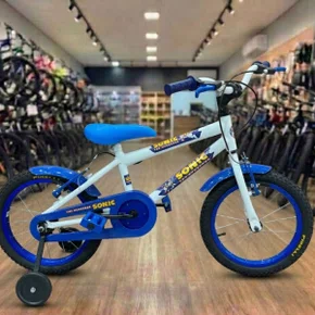 Bicicleta Wendy Aro 16 Masculino Branca do Azul