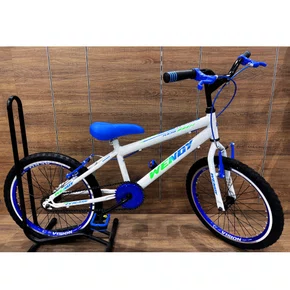Bicicleta Wendy Aro 20 Masculino Branco com Azul
