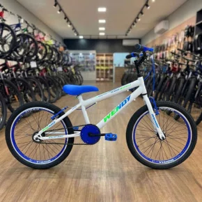 Bicicleta Wendy Aro 20 Masculino Branco com Azul