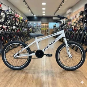 Bicicleta Wendy Aro 20 Masculino Branco com Preto