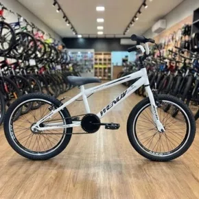 Bicicleta Wendy Aro 20 Masculino Branco com Preto