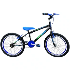 Bicicleta Wendy Aro 20 Masculino Preto com Azul