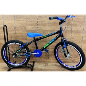 Bicicleta Wendy Aro 20 Masculino Preto com Azul