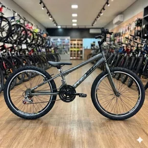 Bicicleta Wendy Aro 24 18M Rebaixado Grafite