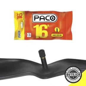 Camara 16 x 1.75/1.90 x 35mm Paco Válvula Americana