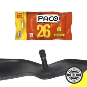 Camara 26 x 1.75 x 1.90 x 35mm Paco Valvula Americana