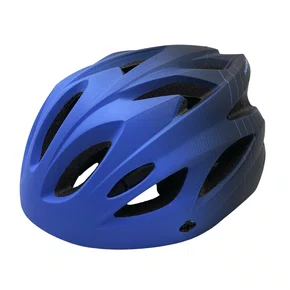 Capacete Rad7 Destination com Sinalizador Azul com Preto Tam 54/58