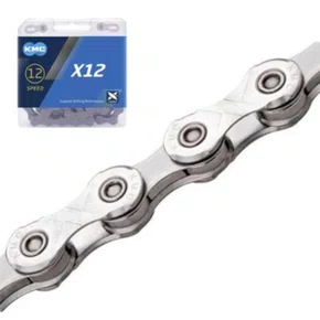 Corrente KMC X12 Prata 126 Links