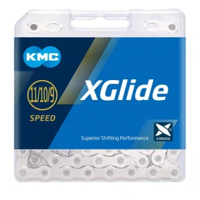 Corrente KMC Xglide Cues 9/10/11v 126 Elos