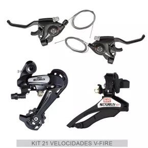 Kit Alavanca+Cambios 21v Sun Run