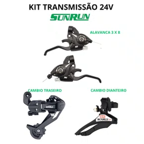 Kit Cambios com Alavanca 24V Sun Run