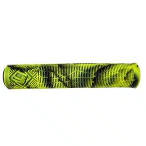 Manopla Gios GI A058H 165mm Preto com Amarelo Neon