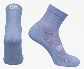 Meia Ciclismo Fabrica De Meias FMCL105 Bk Azul Claro Tam 34/39