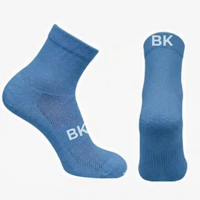 Meia Ciclismo Fabrica De Meias FMCL105 Bk Azul Claro Tam 34/39