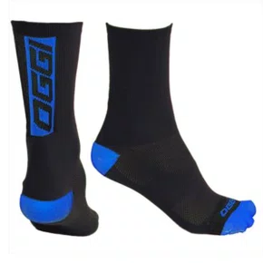 Meia Ciclismo Oggi Preto com Azul Tam 35/39
