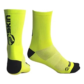 Meia Ciclismo Skin Amarelo Neon 35/39
