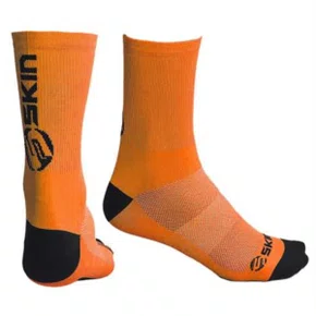 Meia Ciclismo Skin Laranja Tam 35/39