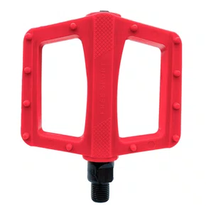 Pedal Nylon Free Sport Metalciclo Vermelho 1/2 Rosca Fina
